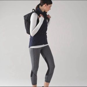 Lululemon Pace Rival Crop *22"
Heathered BLK/BLK